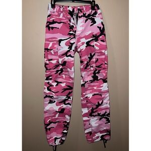 Rothco Urban Pink CamoFlauge Tactical BDU Cargo Pants Adult Size XSmall Regular